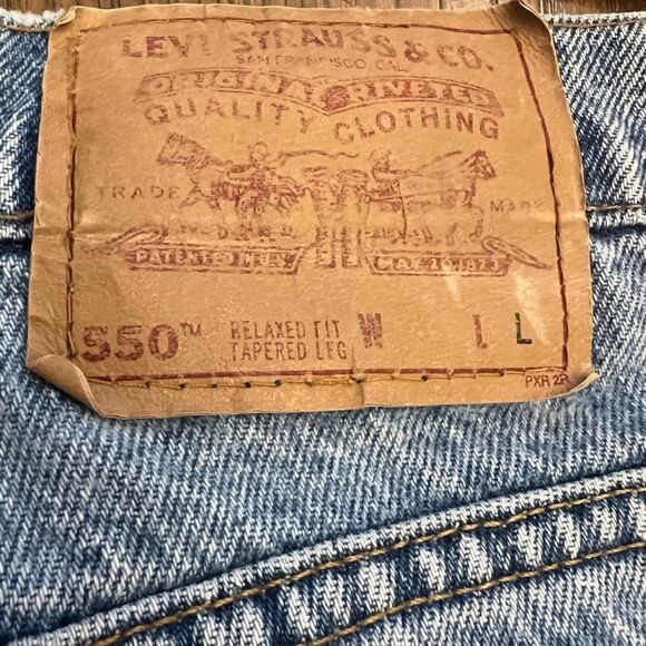 Levi’s women’s vintage 550 Relaxed Fit/Tapered Leg size 11 Long. - Picture 6 of 9